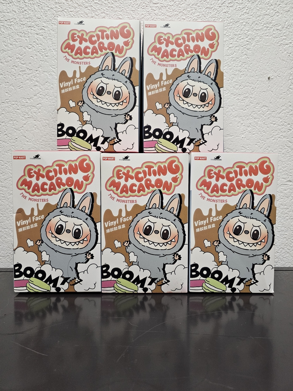5 Exciting Macarons The Monsters Vinyl Face Labubu  By POPMART